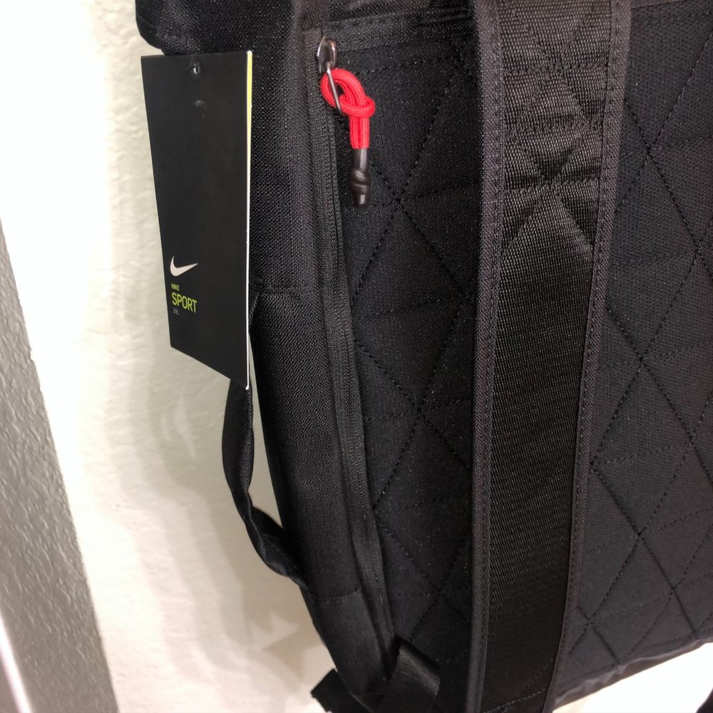 NEW NIKE SPORT BACKPACK BLACK/ANTHRACITE - Picture 11 of 13